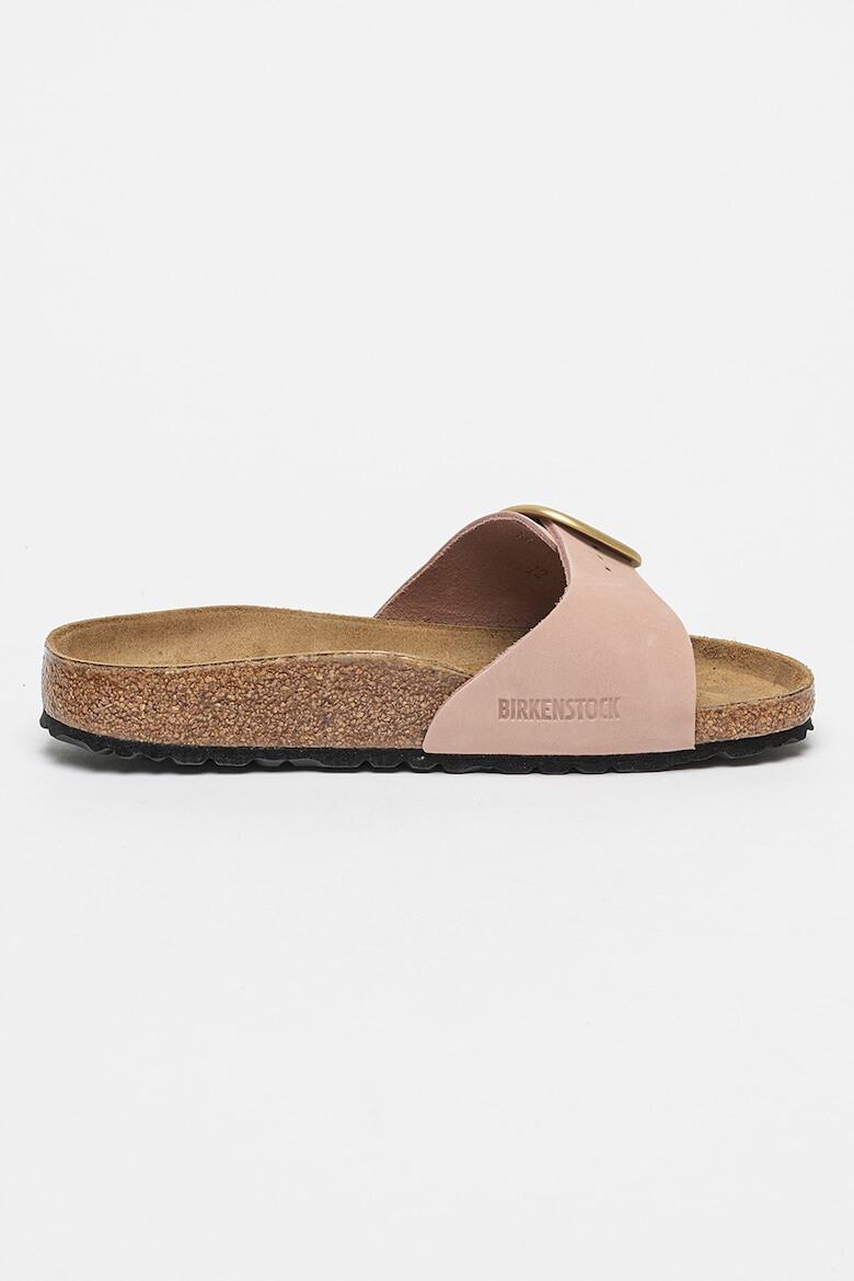 Birkenstock Papuci din piele nabuc Madrid - Pled.ro