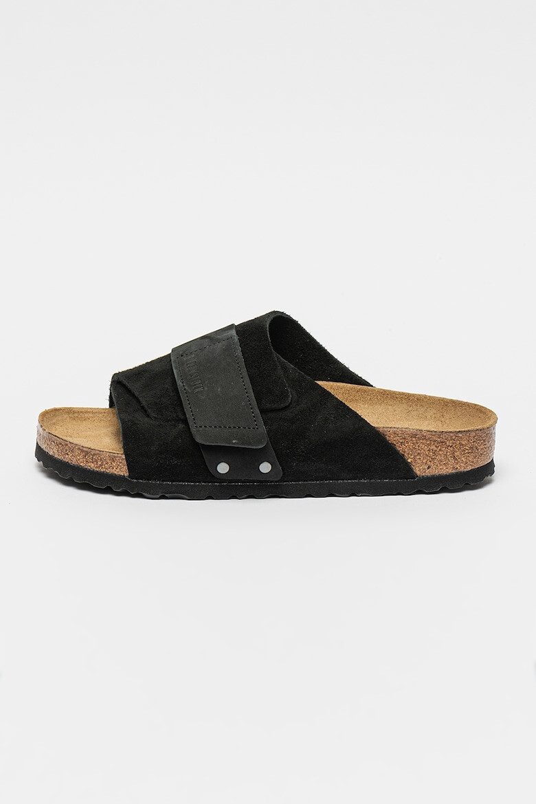 Birkenstock Papuci narrow fit unisex de piele intoarsa Kyoto - Pled.ro