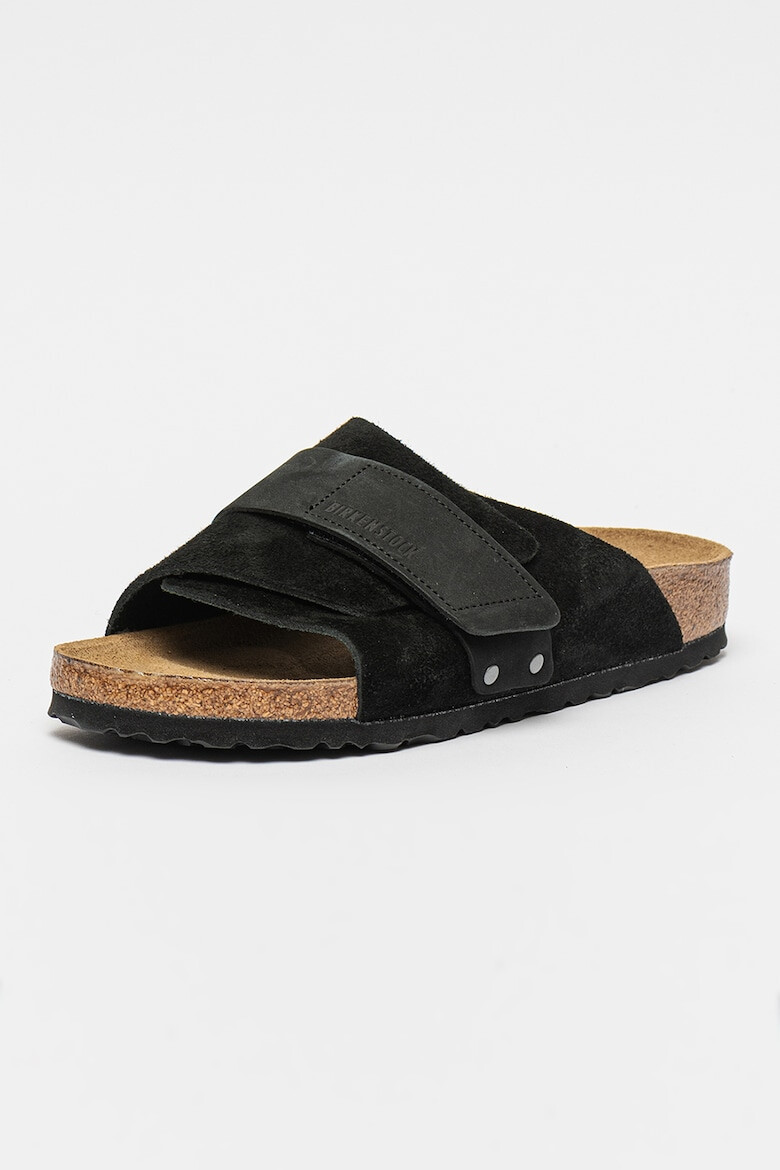 Birkenstock Papuci narrow fit unisex de piele intoarsa Kyoto - Pled.ro