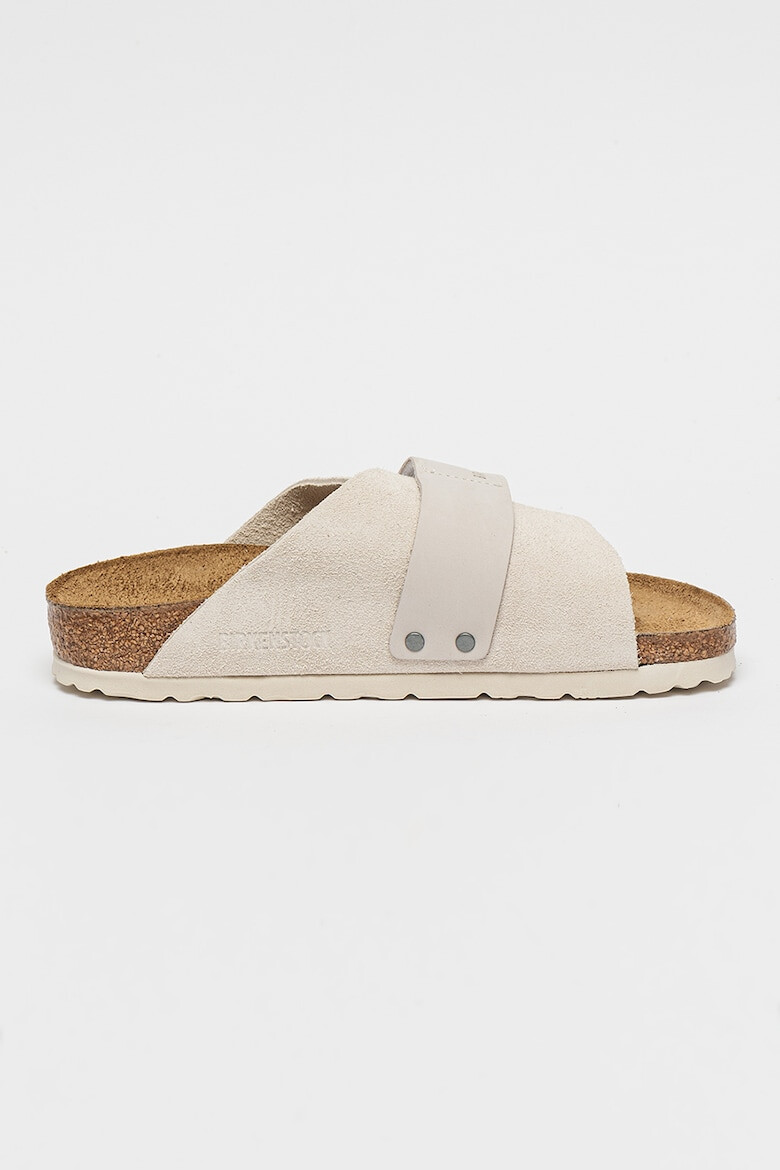 Birkenstock Papuci narrowfit unisex de piele intoarsa Kyoto - Pled.ro