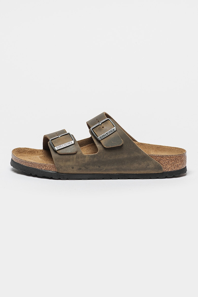 Birkenstock Papuci unisex din piele cu model cu catarama Arizona - Pled.ro