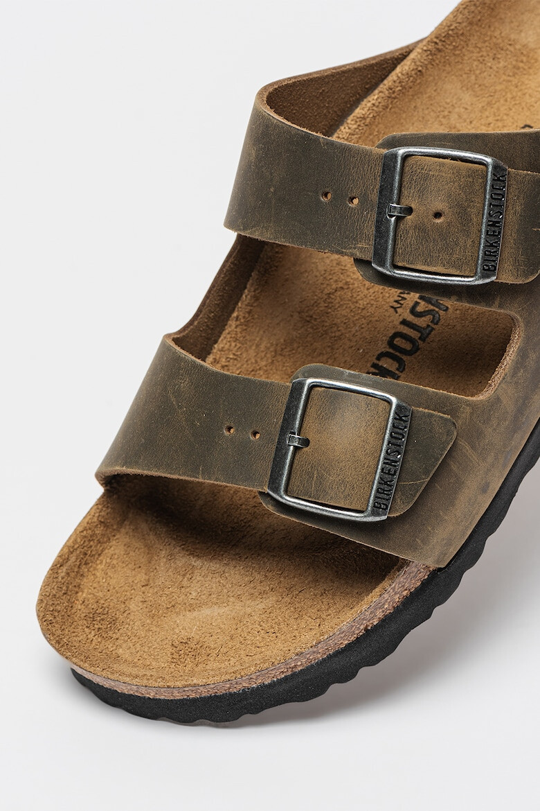 Birkenstock Papuci unisex din piele cu model cu catarama Arizona - Pled.ro