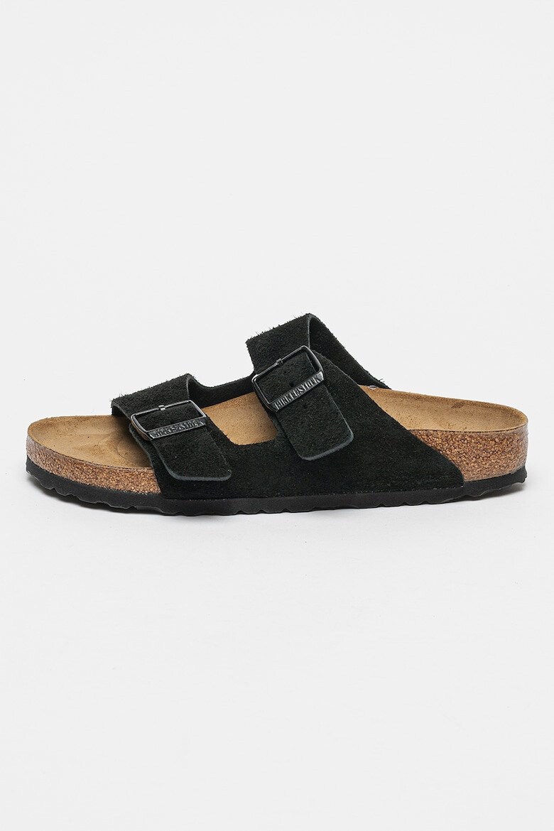 Birkenstock Papuci unisex din piele intoarsa Arizona - Pled.ro