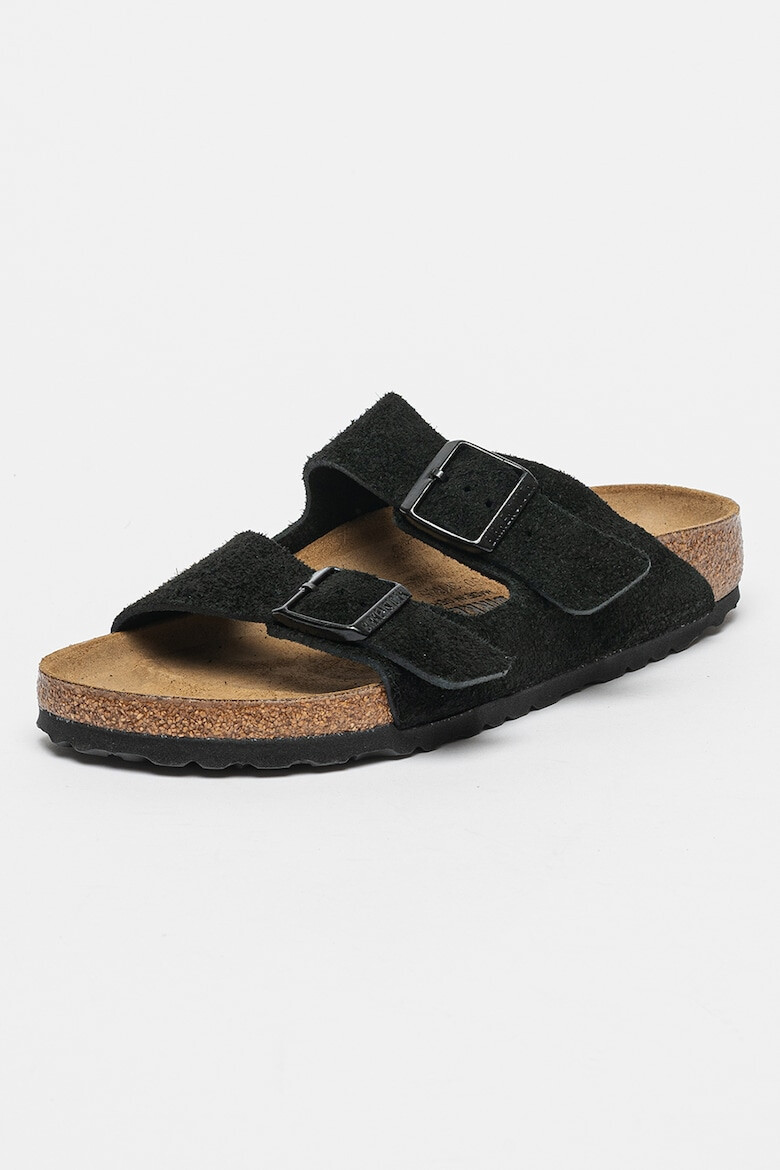 Birkenstock Papuci unisex din piele intoarsa Arizona - Pled.ro