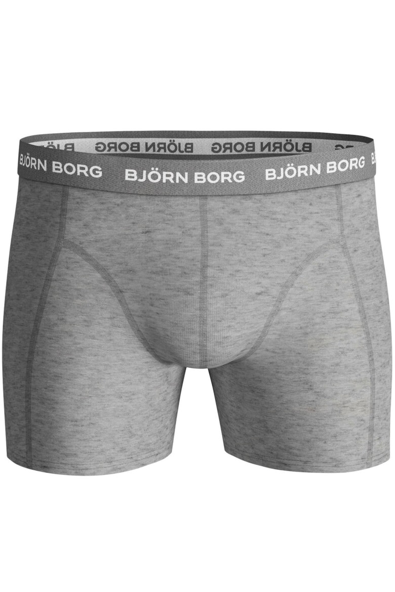 Björn Borg Set de boxeri cu banda logo in talie - 5 perechi - Pled.ro