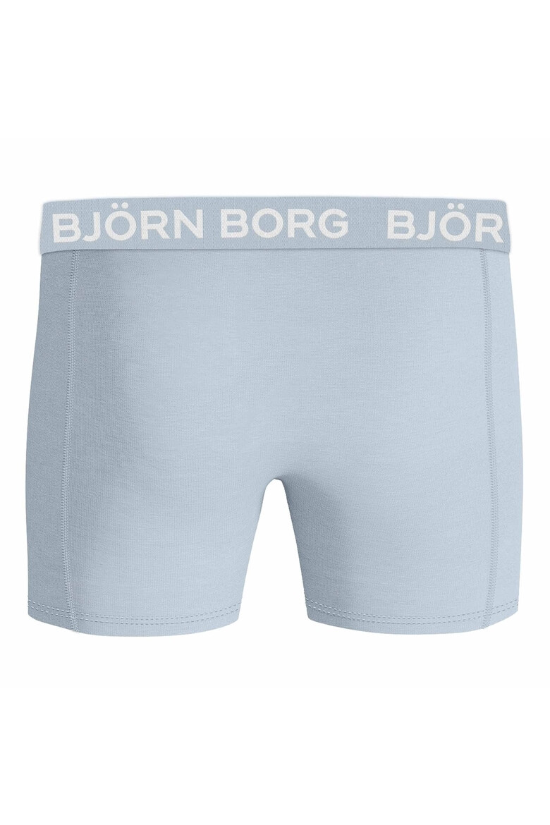 Björn Borg Set de boxeri cu banda logo in talie - 5 perechi - Pled.ro