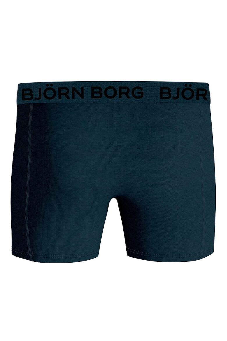 Björn Borg Set de boxeri cu banda logo in talie - 5 perechi - Pled.ro