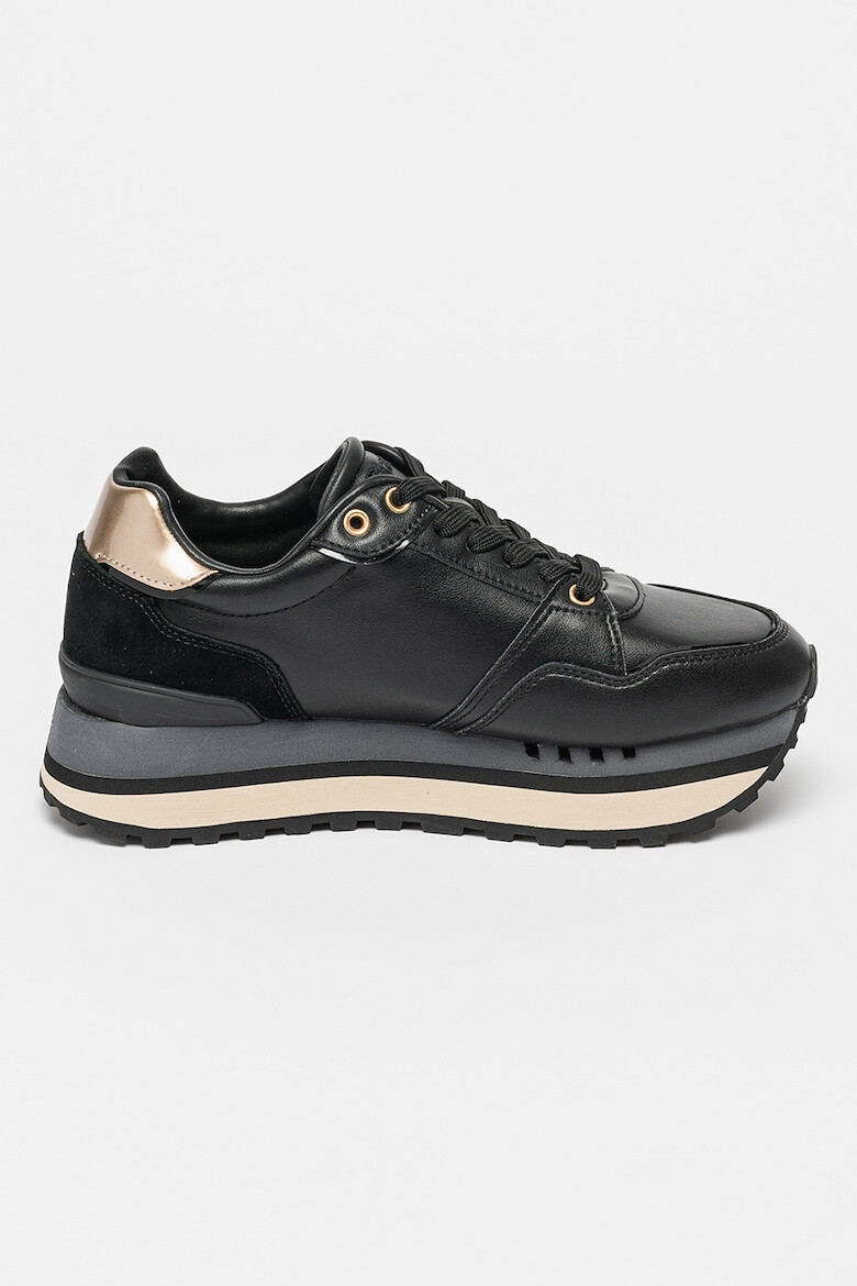 Blauer Pantofi sport flatform de piele - Pled.ro