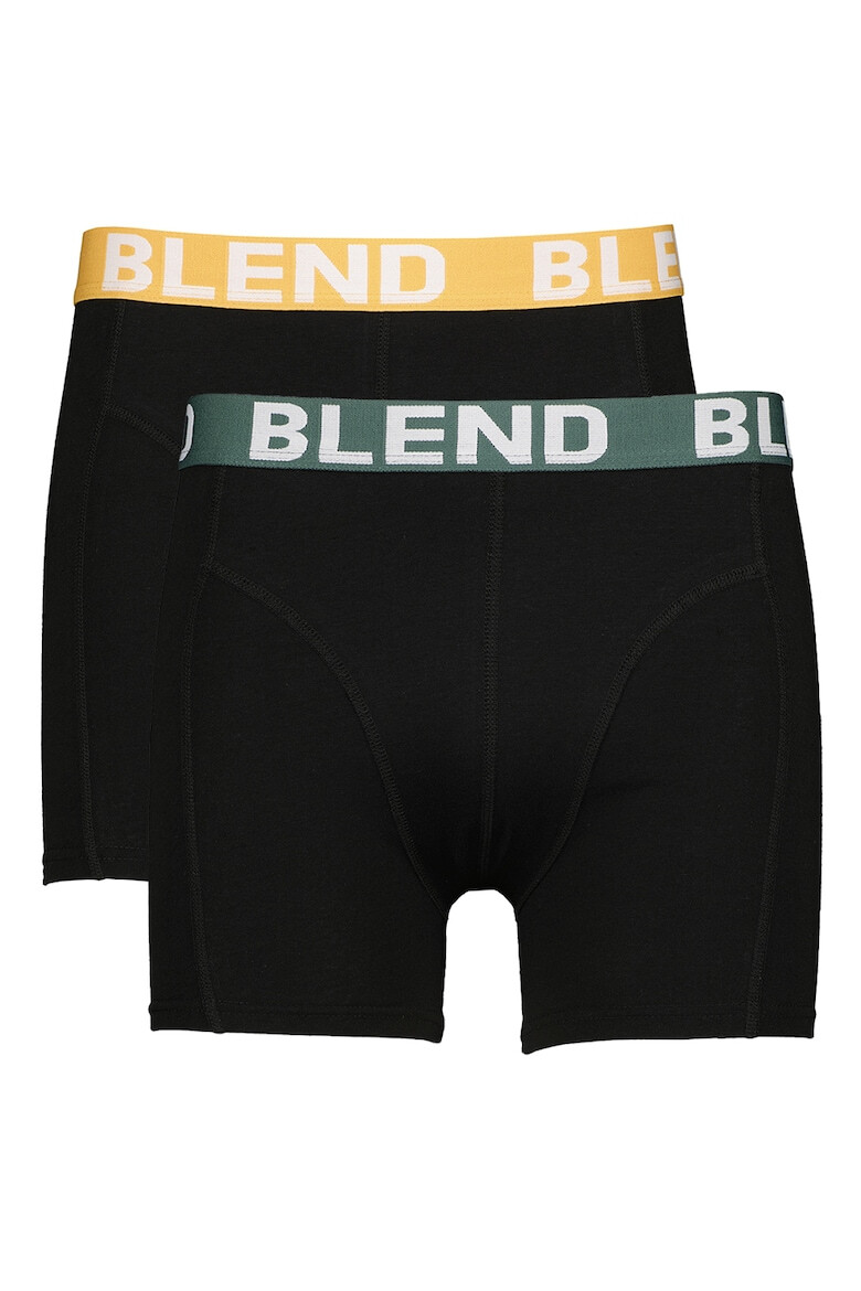 BLEND Set de boxeri cu banda logo in talie - 2 perechi - Pled.ro