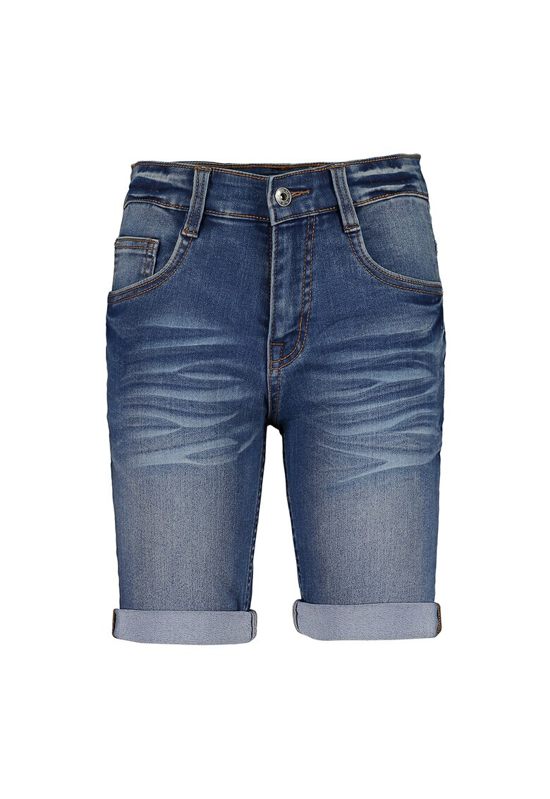 Blue Seven Bermude din denim cu aspect decolorat - Pled.ro