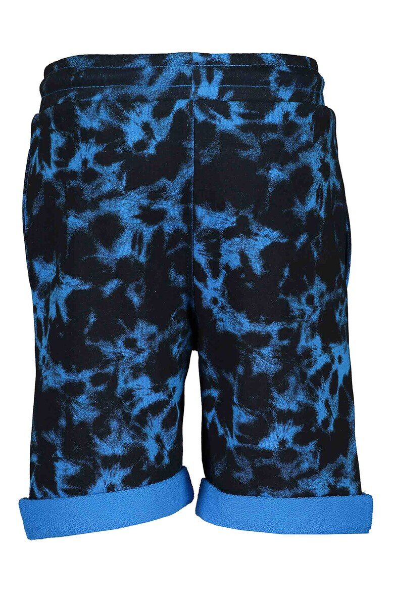 Blue Seven Pantaloni scurti cu model tie-dye si snur - Pled.ro