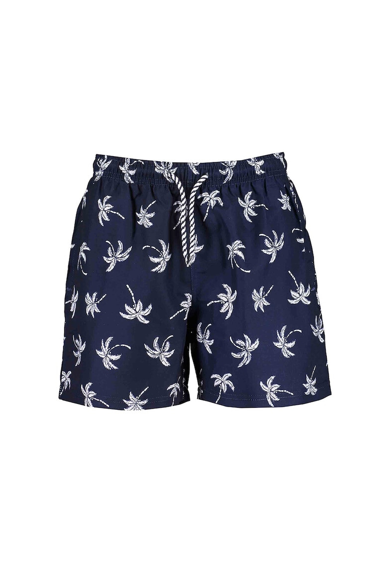 Blue Seven Pantaloni scurti de baie cu model tropical - Pled.ro