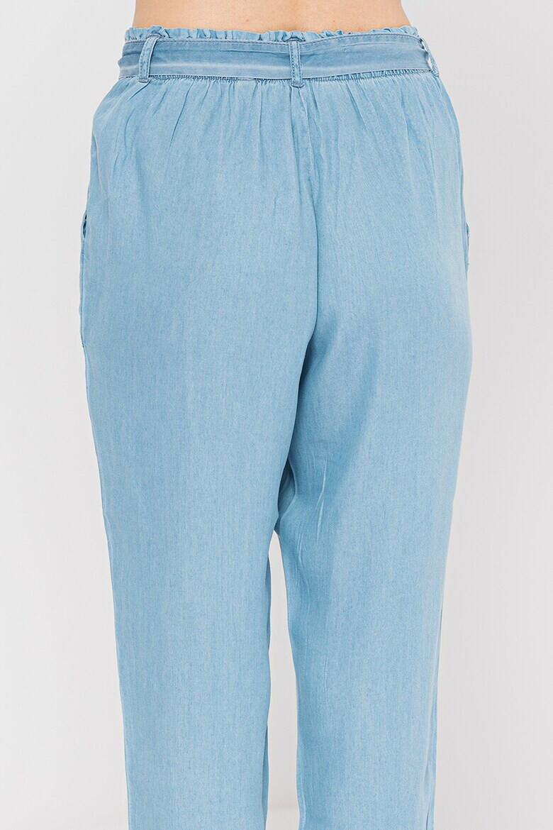 Blue Seven Pantaloni trei sferturi din lyocell - Pled.ro