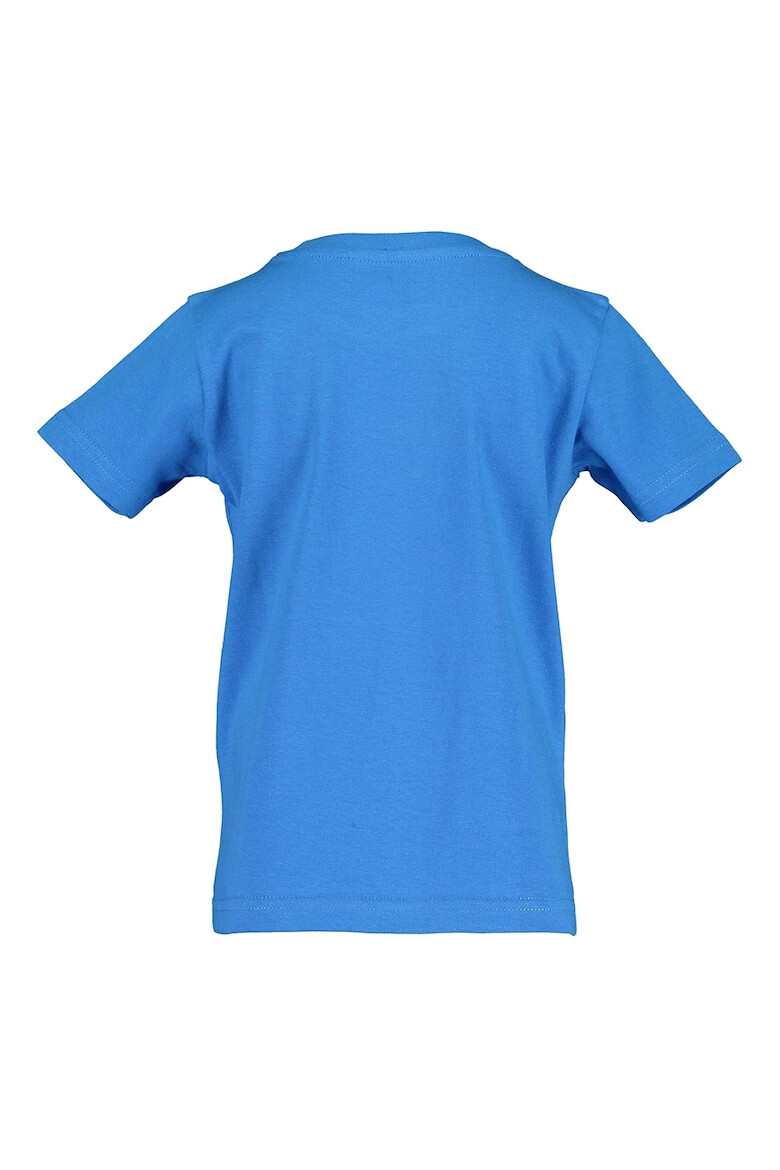 Blue Seven Tricou cu decolteu la baza gatului si imprimeu grafic - Pled.ro