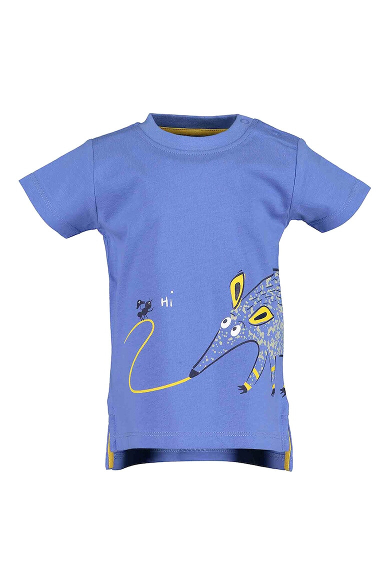 Blue Seven Tricou de bumbac cu imprimeu - Pled.ro