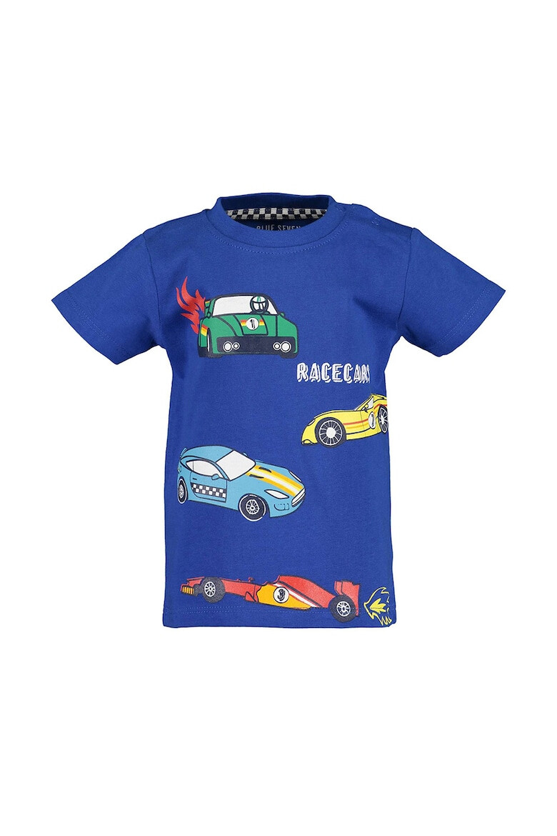 Blue Seven Tricou de bumbac cu imprimeu Cars - Pled.ro