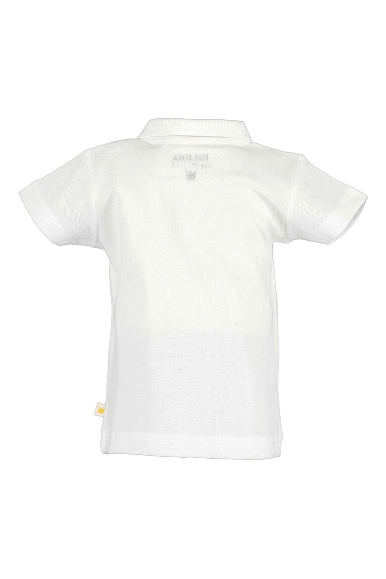 Blue Seven Tricou polo de bumbac cu broderii - Pled.ro