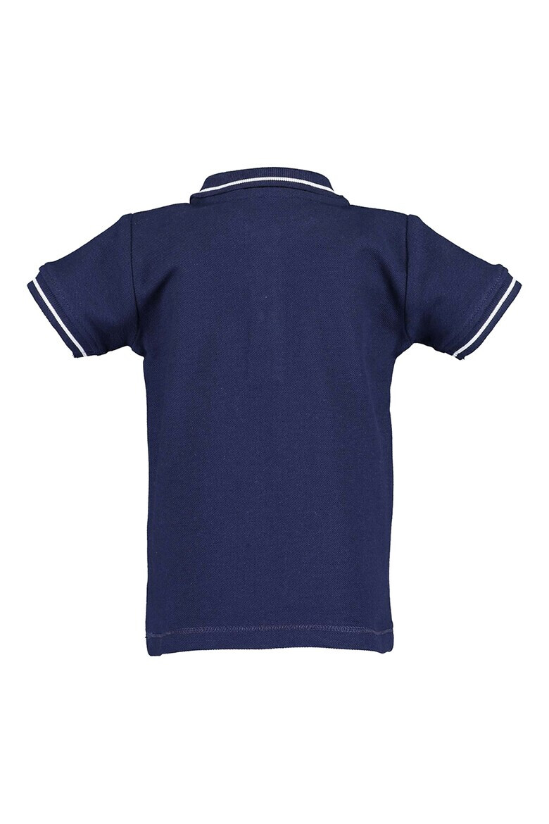 Blue Seven Tricou polo de bumbac cu imprimeu - Pled.ro