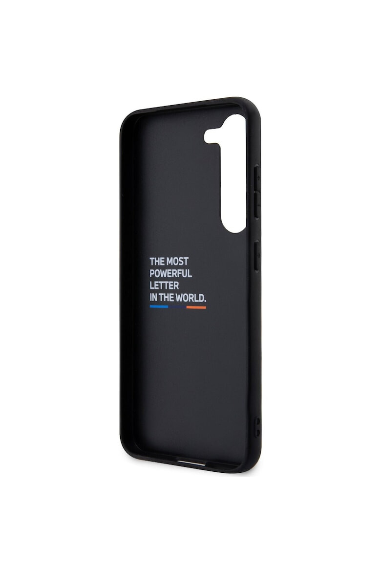 BMW Husa de protectie Piele Carbon pentru Samsung Galaxy S23+ Negru - Pled.ro