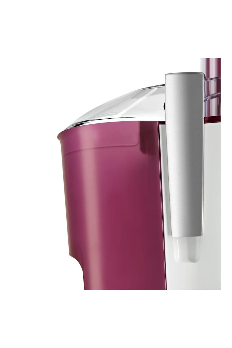 BOSCH Storcator de fructe si legume 700 W Recipient suc 1.25 l Recipient pulpa 2 l 2 Viteze Tub de alimentare 73 mm Rosu/Alb - Pled.ro