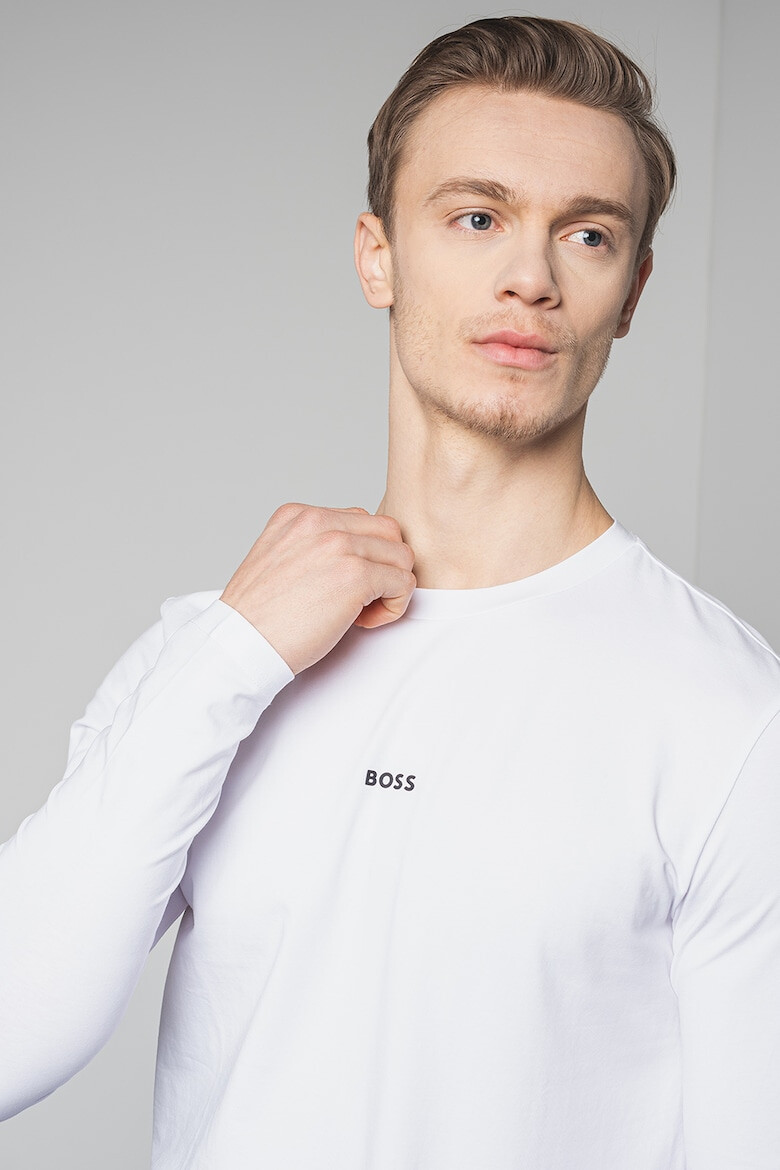 BOSS Bluza cu detaliu logo Chark - Pled.ro