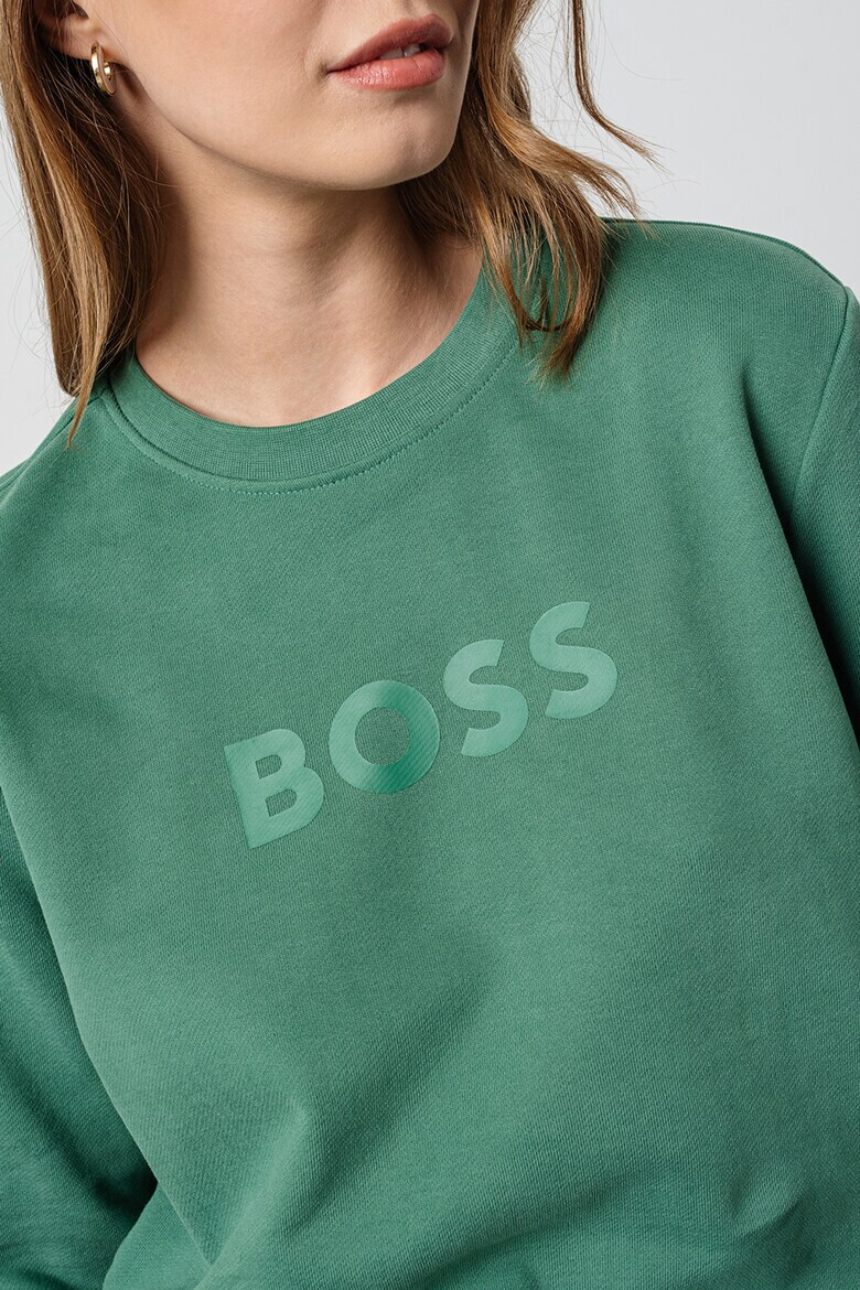 BOSS Bluza de trening din bumbac cu imprimeu logo Ela - Pled.ro