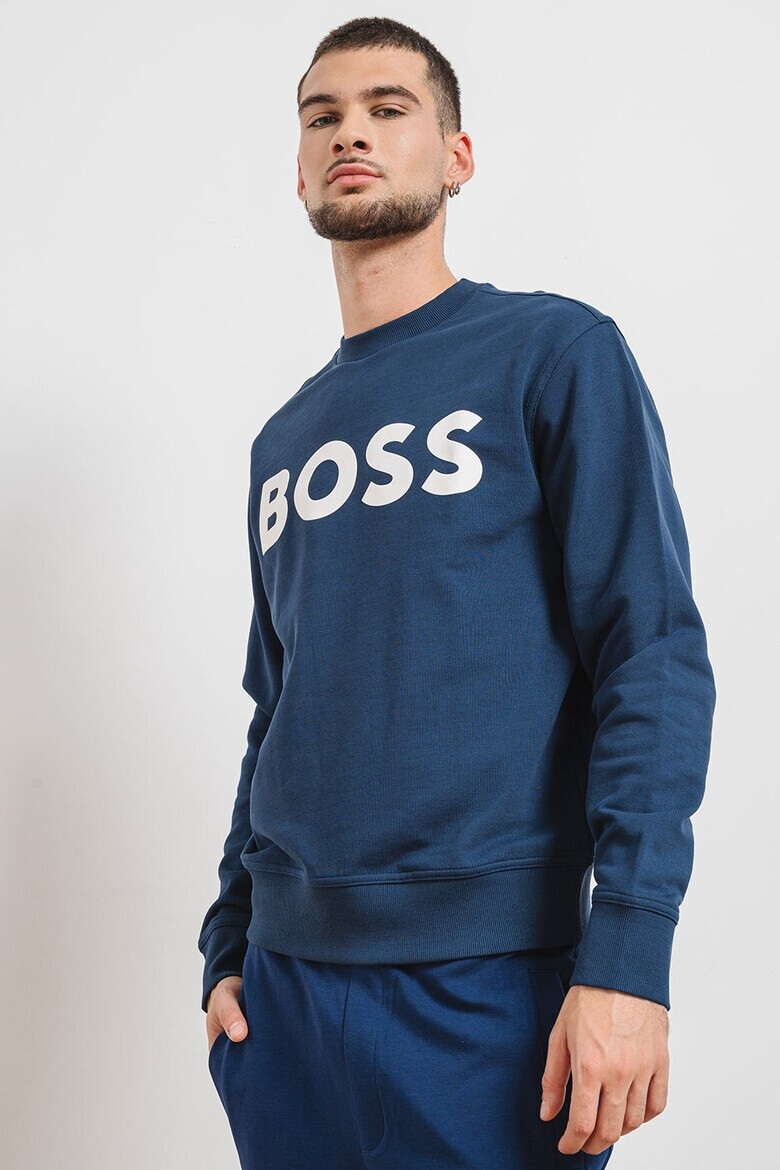 BOSS Bluza de trening relaxed fit We Basic - Pled.ro