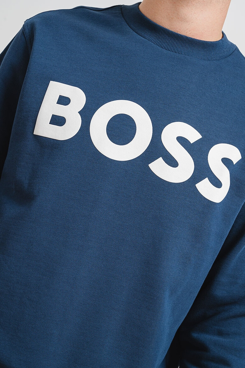 BOSS Bluza de trening relaxed fit We Basic - Pled.ro