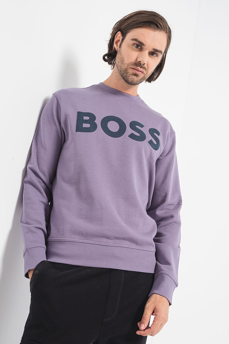 BOSS Bluza de trening relaxed fit We Basic - Pled.ro