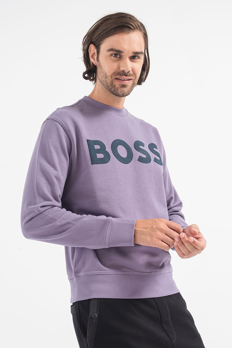 BOSS Bluza de trening relaxed fit We Basic - Pled.ro