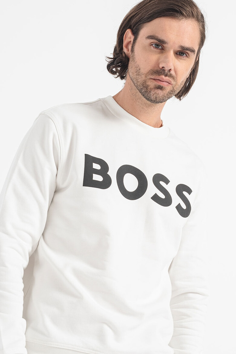 BOSS Bluza de trening relaxed fit We Basic - Pled.ro