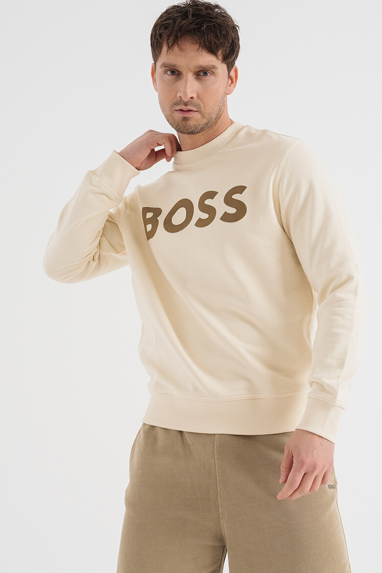 BOSS Bluza de trening relaxed fit We Basic - Pled.ro