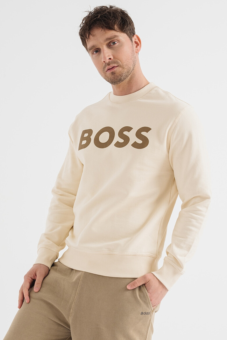 BOSS Bluza de trening relaxed fit We Basic - Pled.ro