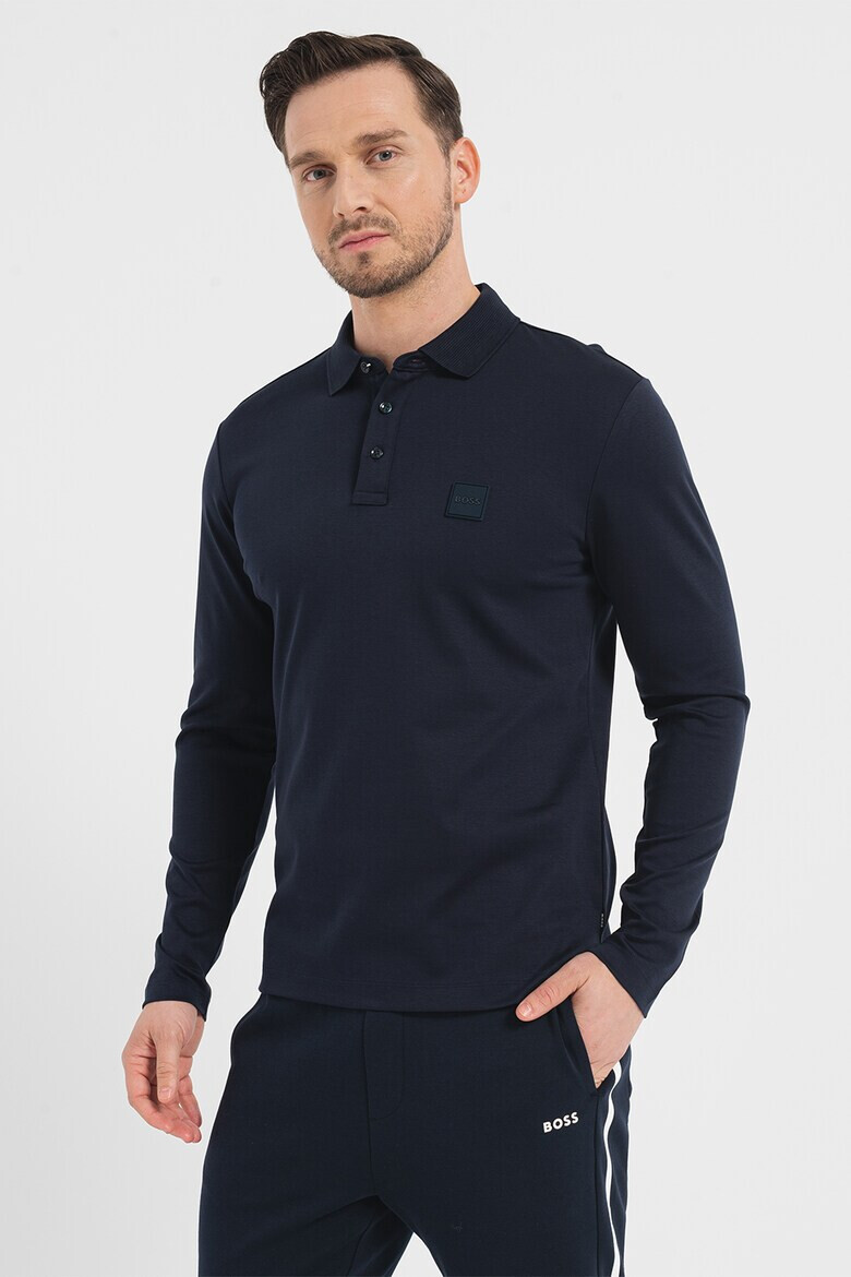 BOSS Bluza polo cu logo Pado - Pled.ro