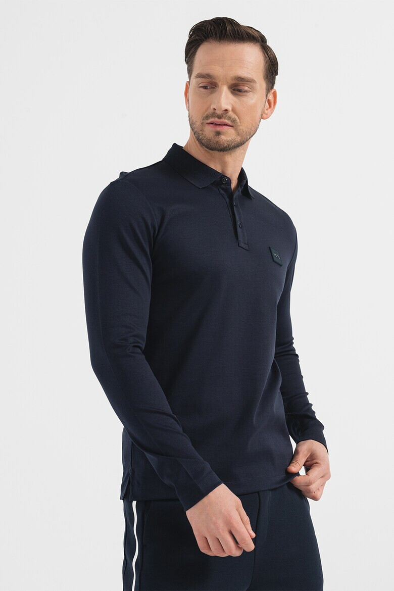 BOSS Bluza polo cu logo Pado - Pled.ro