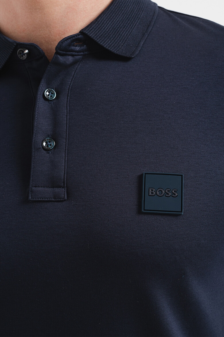 BOSS Bluza polo cu logo Pado - Pled.ro