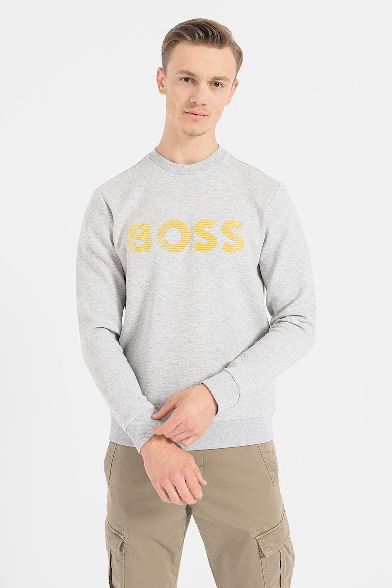 BOSS Bluza sport cu logo Salbo - Pled.ro