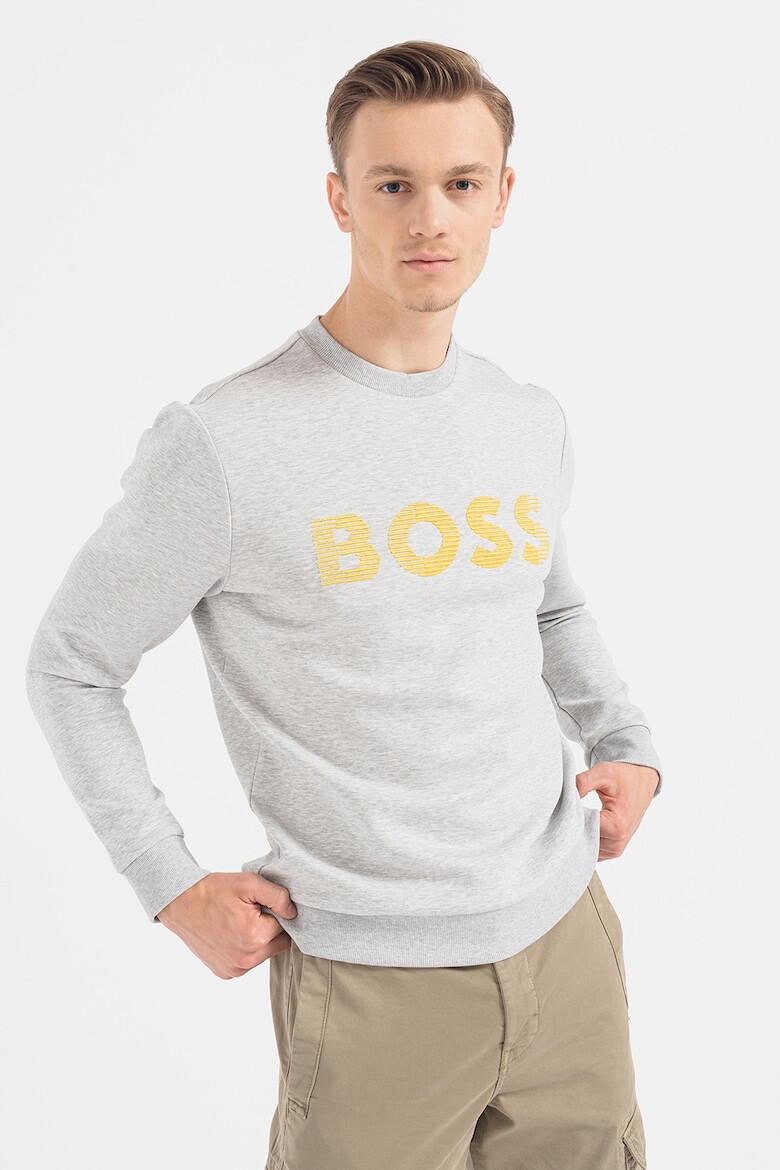 BOSS Bluza sport cu logo Salbo - Pled.ro