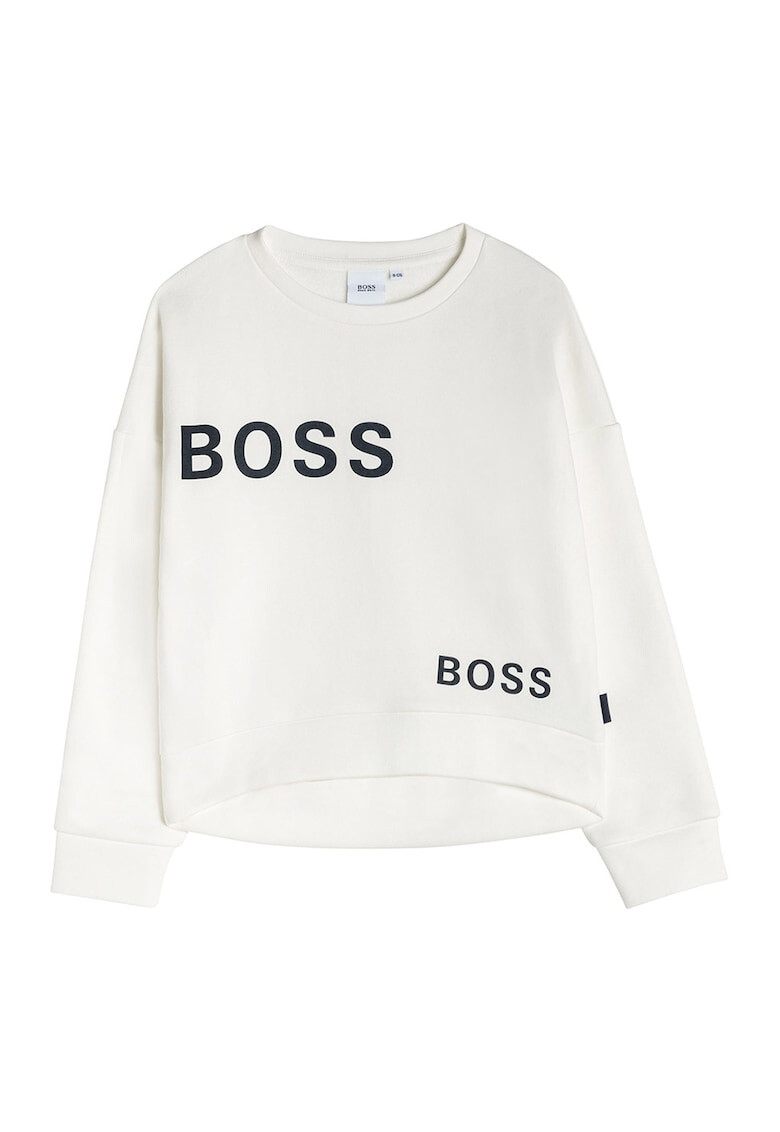 BOSS Bluza sport cu maneci cazute - Pled.ro