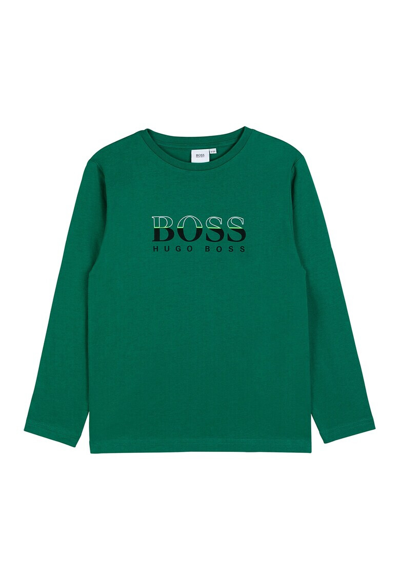 BOSS Bluza de jerseu cu logo contrastant - Pled.ro