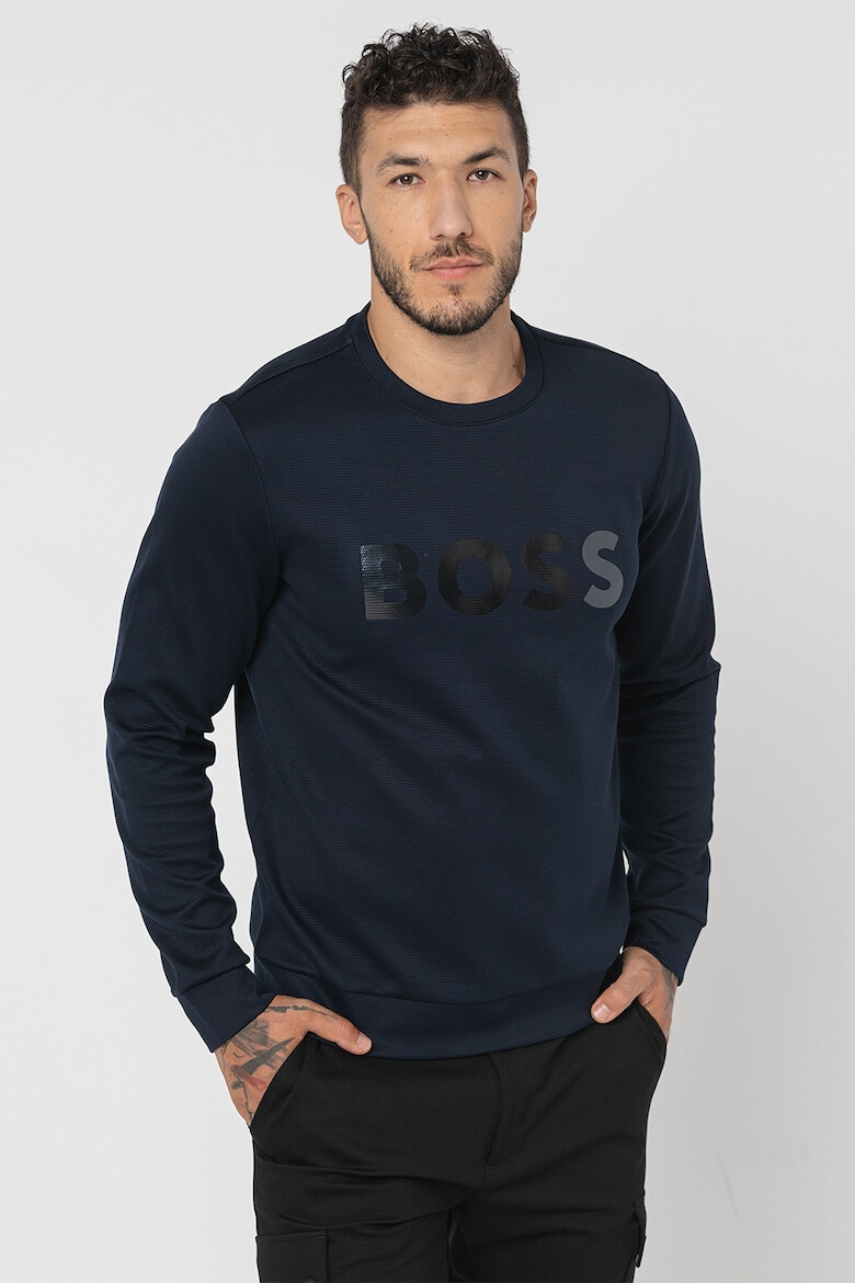 BOSS Bluza sport relaxed fit cu imprimeu logo Salbo - Pled.ro