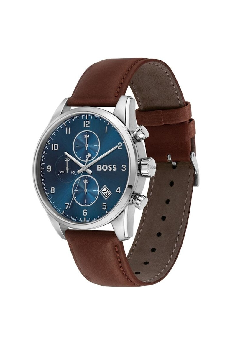 BOSS Ceas barbatesc 1513940 Quartz Argintiu - Pled.ro