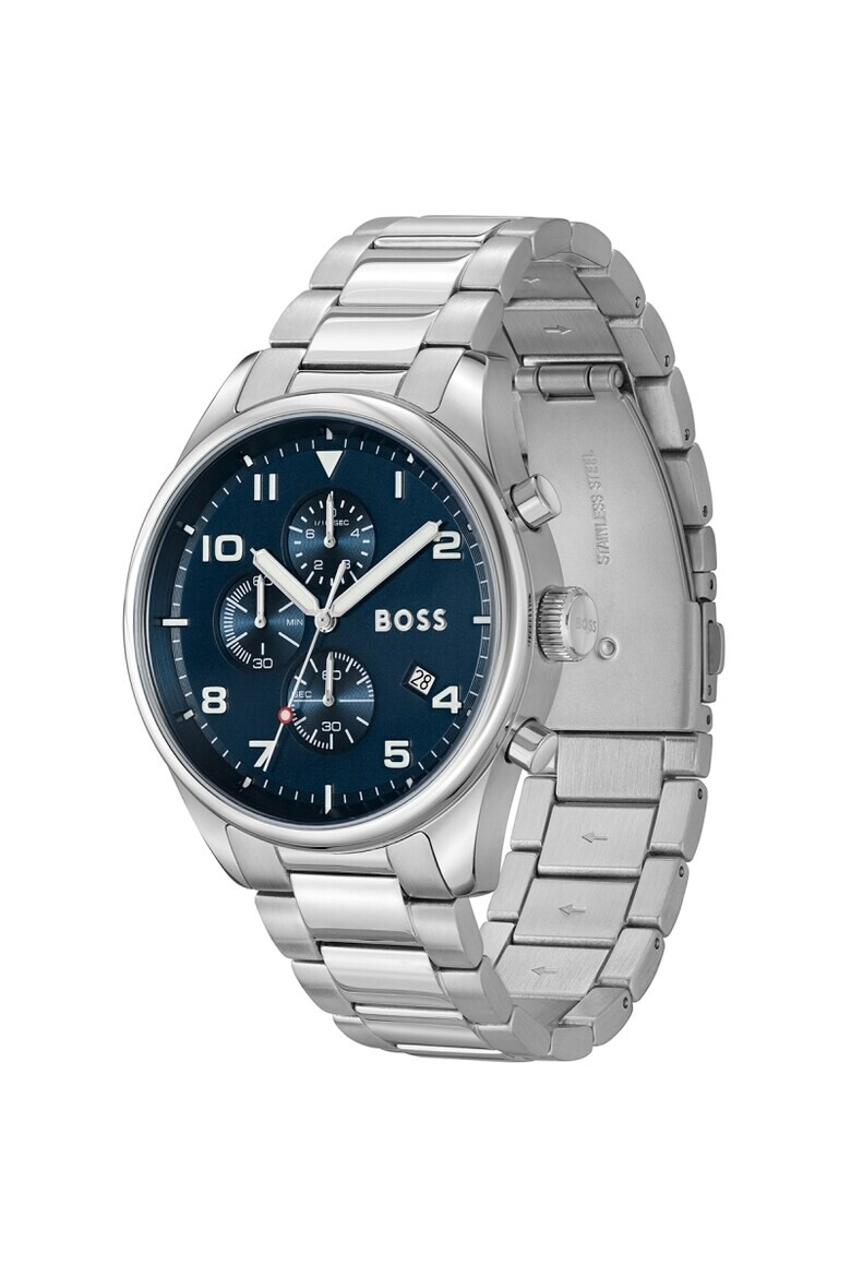 BOSS Ceas barbatesc 1513989 Quartz Argintiu - Pled.ro