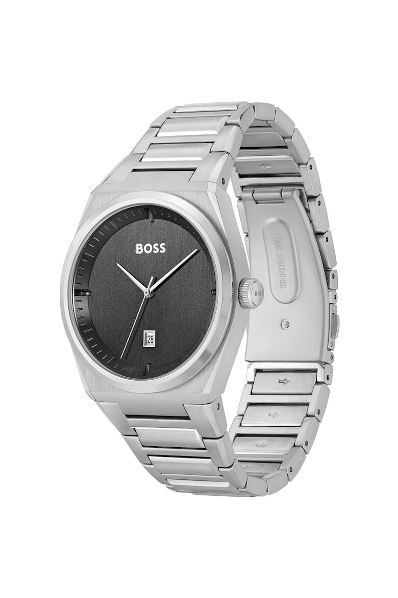 BOSS Ceas barbatesc 1513992 Quartz Argintiu - Pled.ro