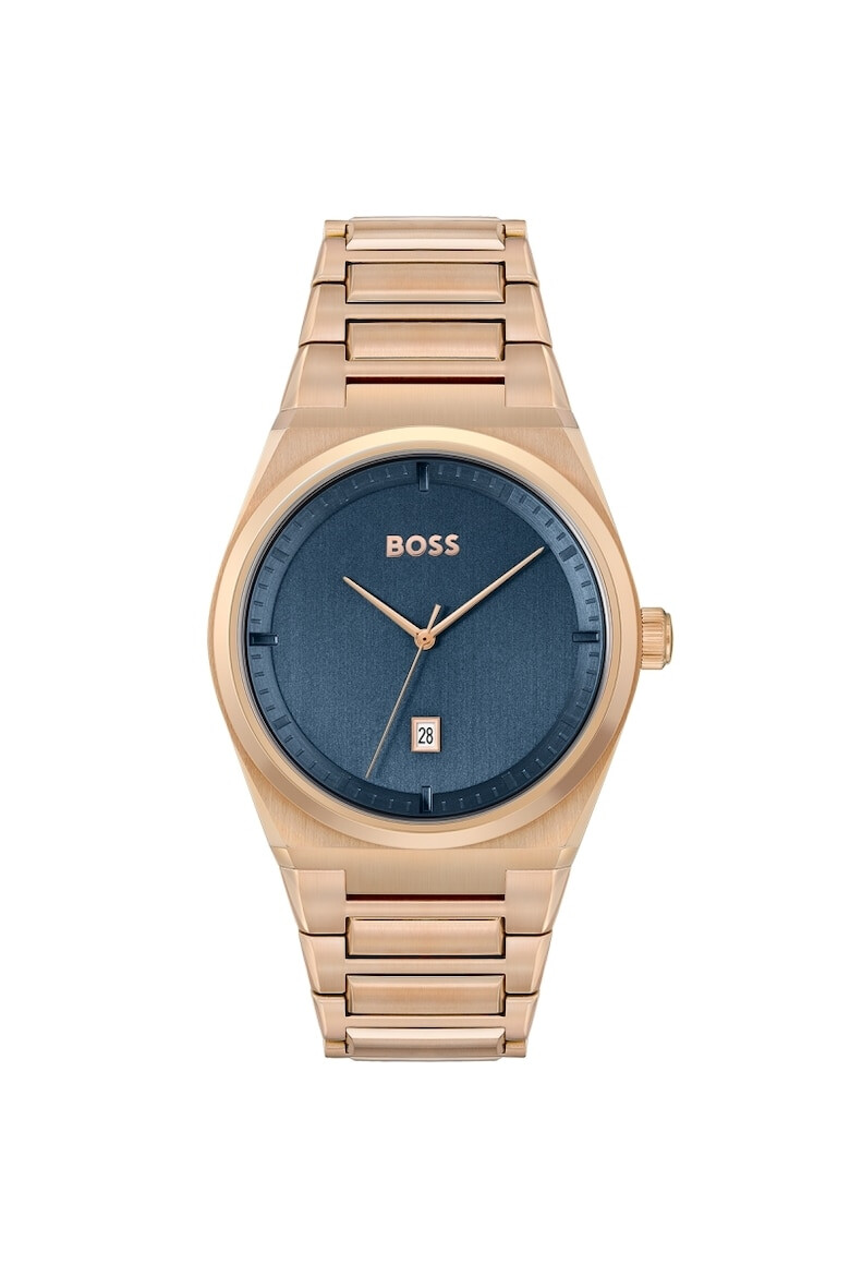 BOSS Ceas barbatesc 1513995 Quartz Rose gold - Pled.ro