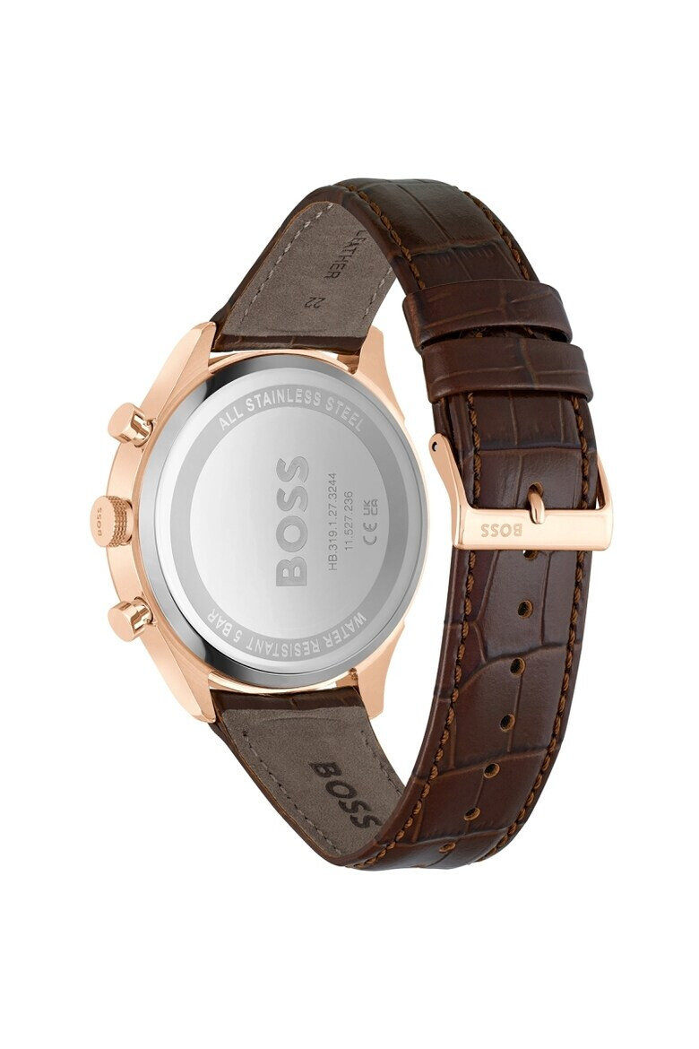 BOSS Ceas barbatesc 1514050 Quartz Rose gold - Pled.ro