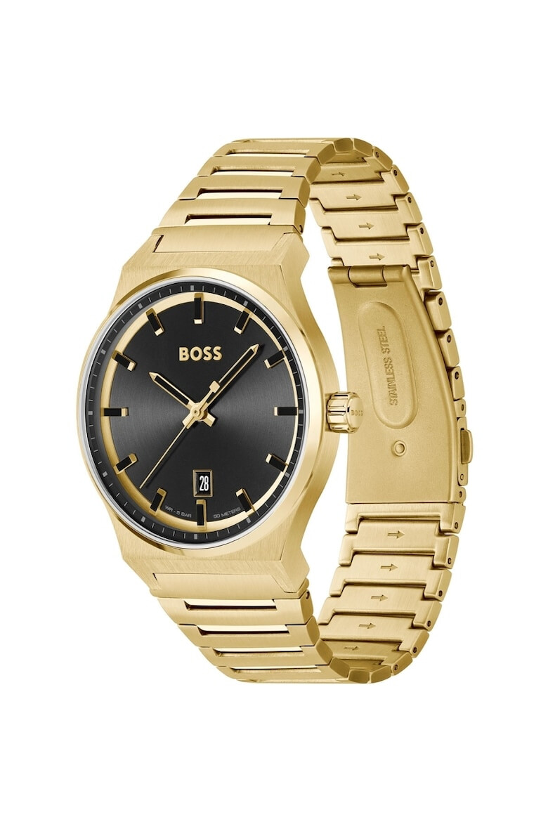 BOSS Ceas barbatesc 1514077 Quartz Auriu - Pled.ro