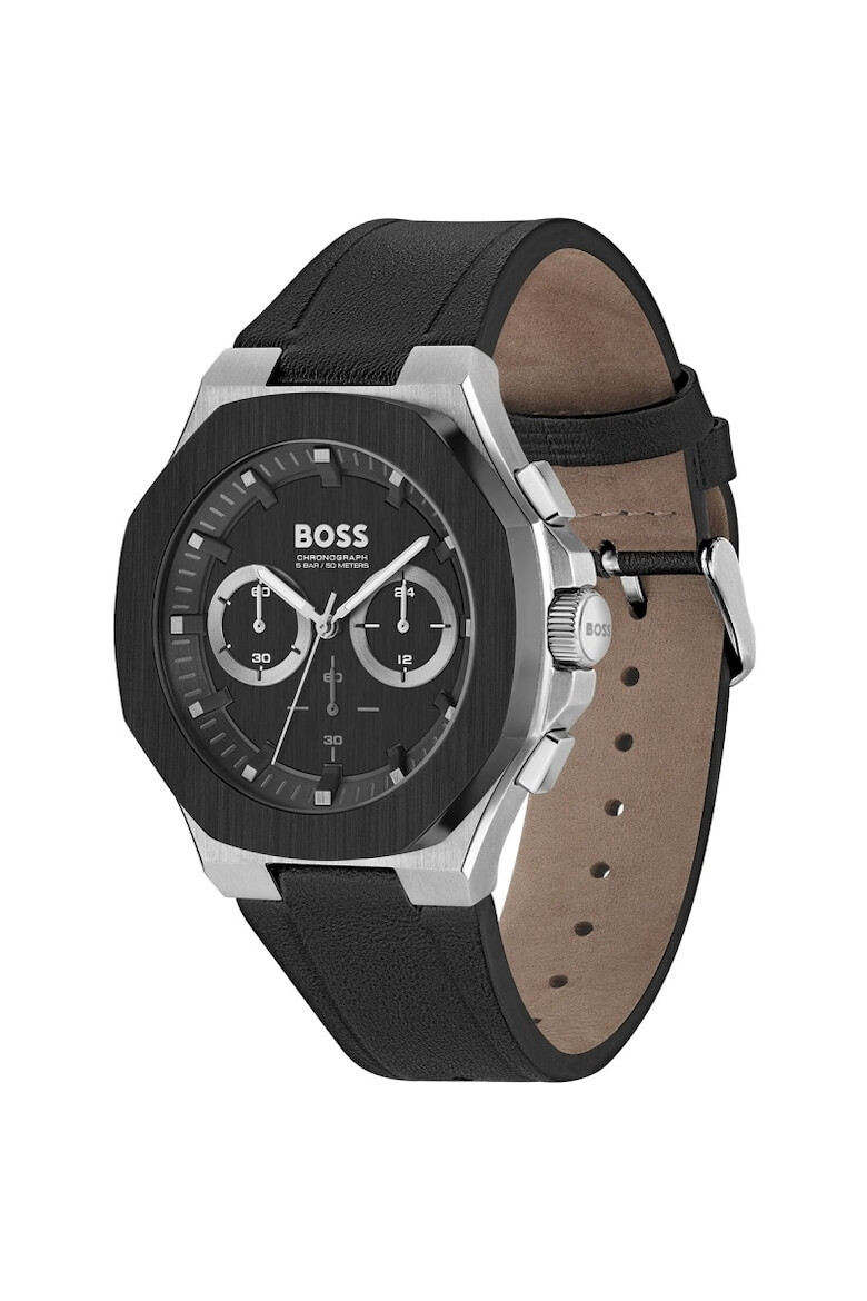 BOSS Ceas barbatesc 1514085 Quartz Argintiu Negru - Pled.ro