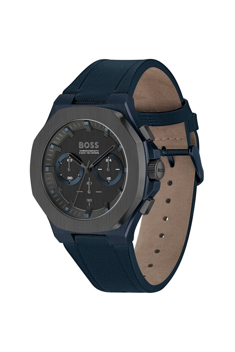 BOSS Ceas barbatesc 1514086 Quartz Negru Albastru - Pled.ro