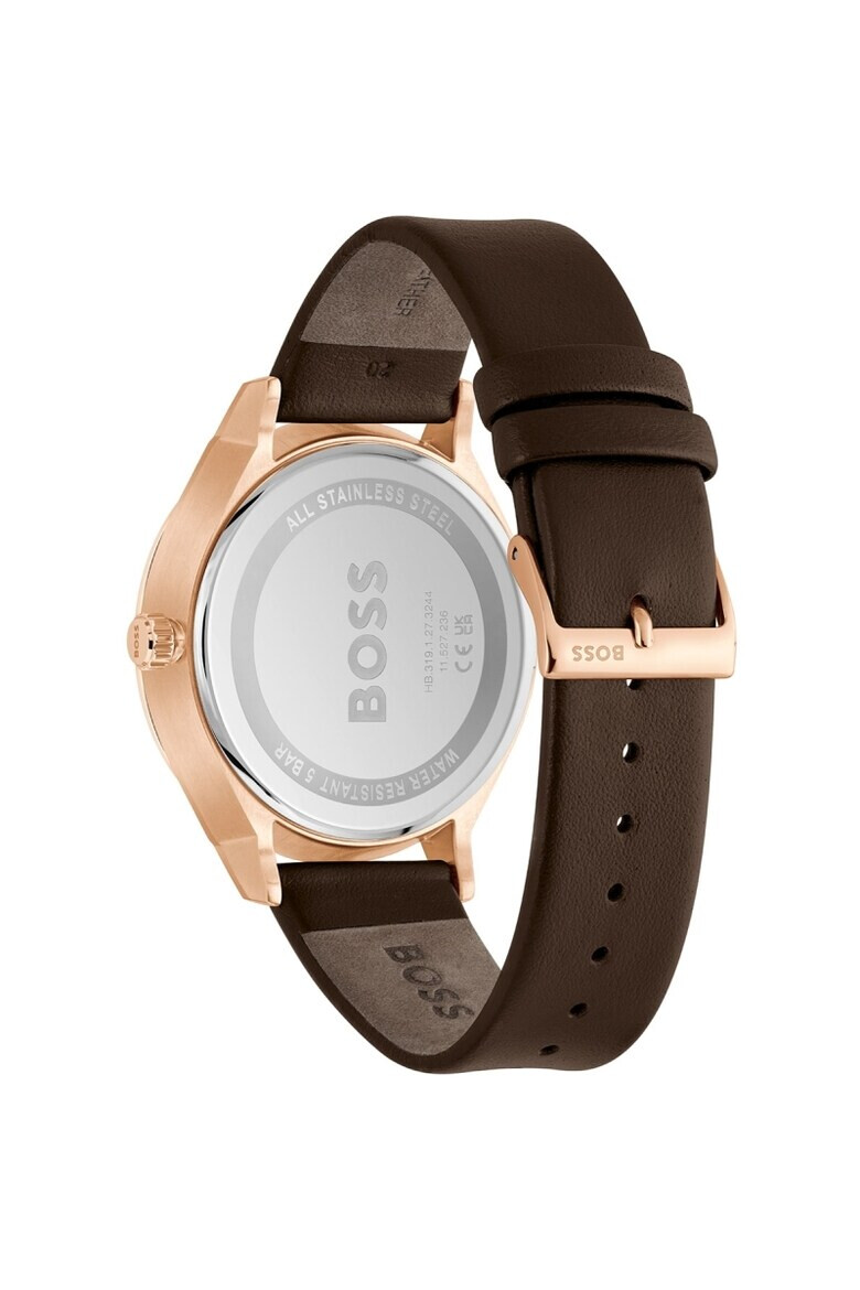 BOSS Ceas barbatesc 1514103 Quartz Rose gold - Pled.ro